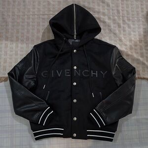 Givenchy Hooded Baseball Jacket